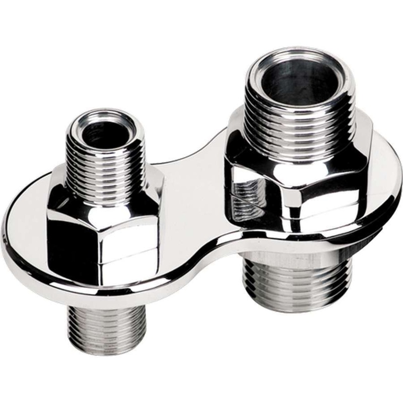 Billet Specialties A/C Bulkhead 2 Port -6 -10