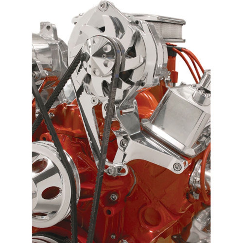 Billet Specialties Alternator Bracket SBC LWP Driver Side Hi-Mount