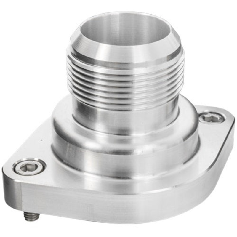 Billet Specialties LS Thermostat Housing w/20AN Male Nipple