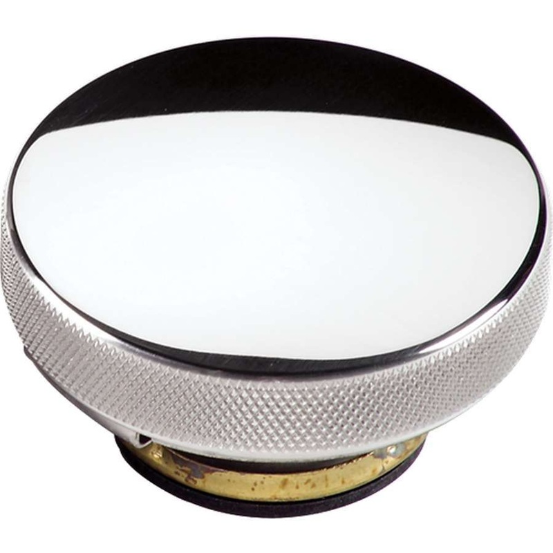 Billet Specialties Polished Radiator Cap Plain 16lb