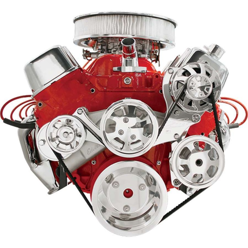 Billet Specialties Pulley Kit Serpentine BBC