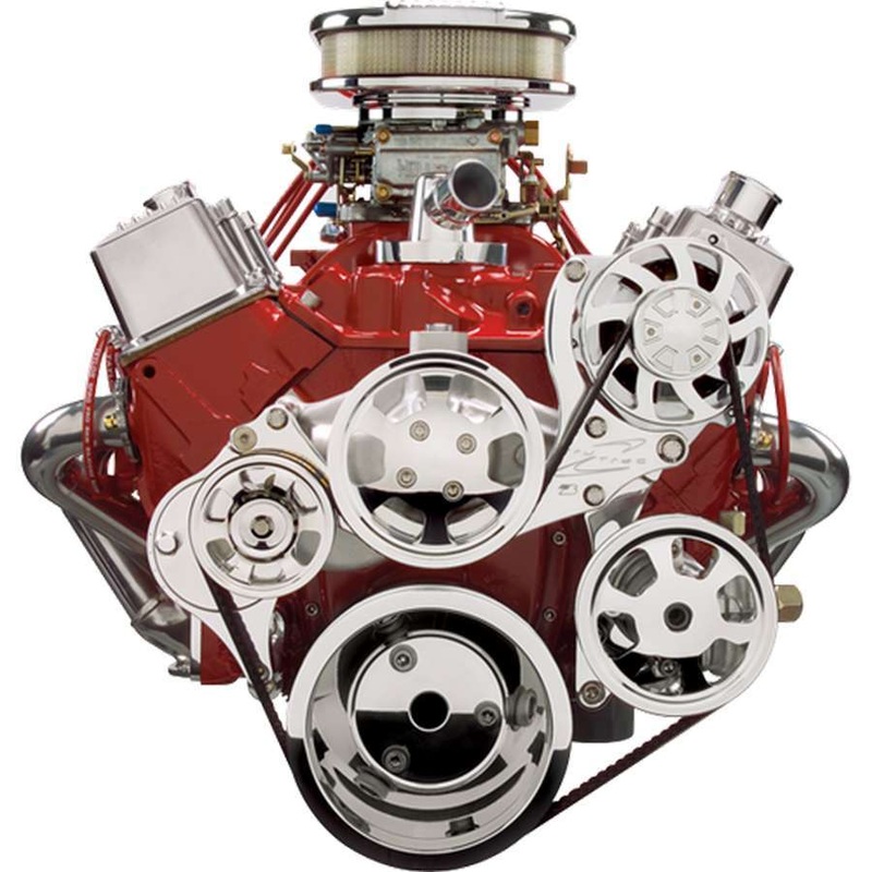 Billet Specialties Pulley Kit Tru Trac SBC