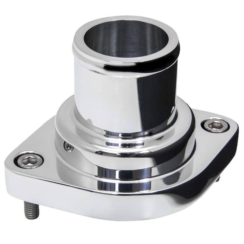 Billet Specialties Thermostat Housing Straight LS 10+ Polished