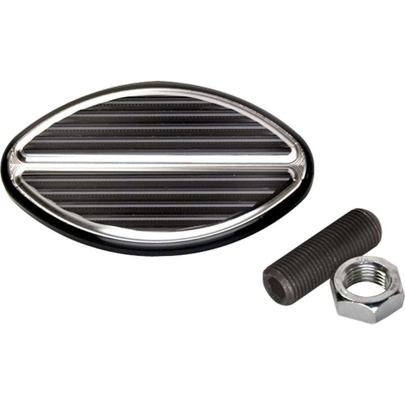 Billet Specialties Brake Pedal Black Oval