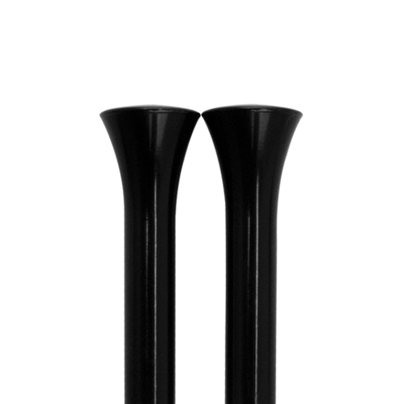 Billet Specialties Door Lock Knobs Smooth Black