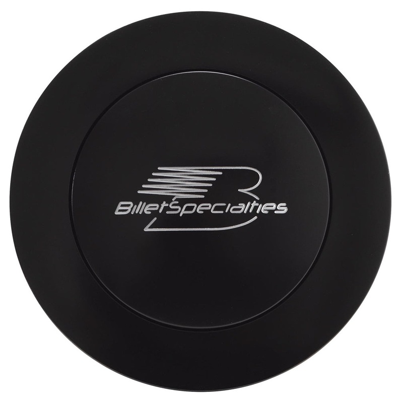 Billet Specialties Horn Button Large Black