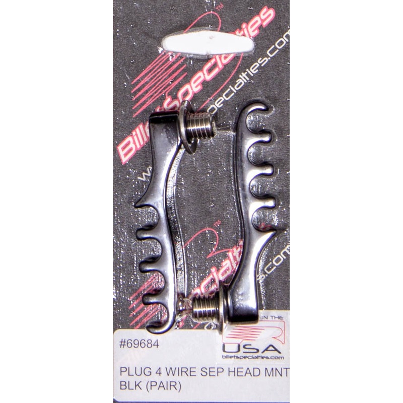 Billet Specialties Spark Plug Separators 4 Wire Cylinder Head Mount