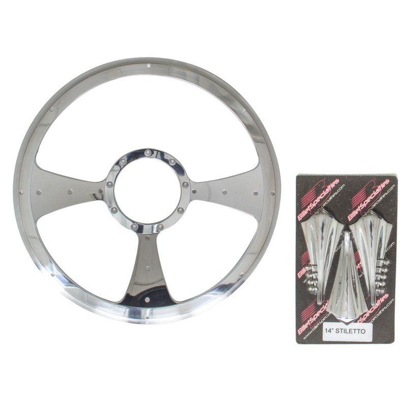 Billet Specialties Steering Wheel 14 Stiletto Profile