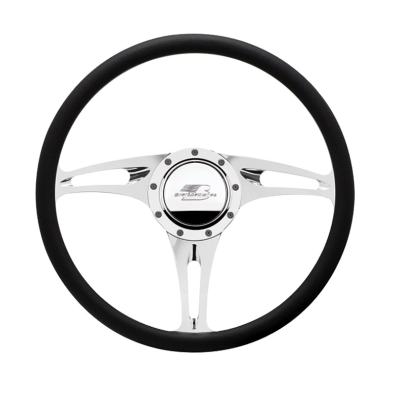 Billet Specialties Steering Wheel Half Wrap 15.5 Stealth