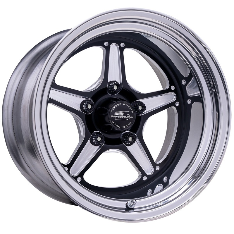 Billet Specialties Street Lite Black Wheel 15×10 3.5 Backspace