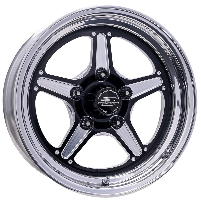 Billet Specialties Street Lite Black Wheel 15×7 4.5 Backspace