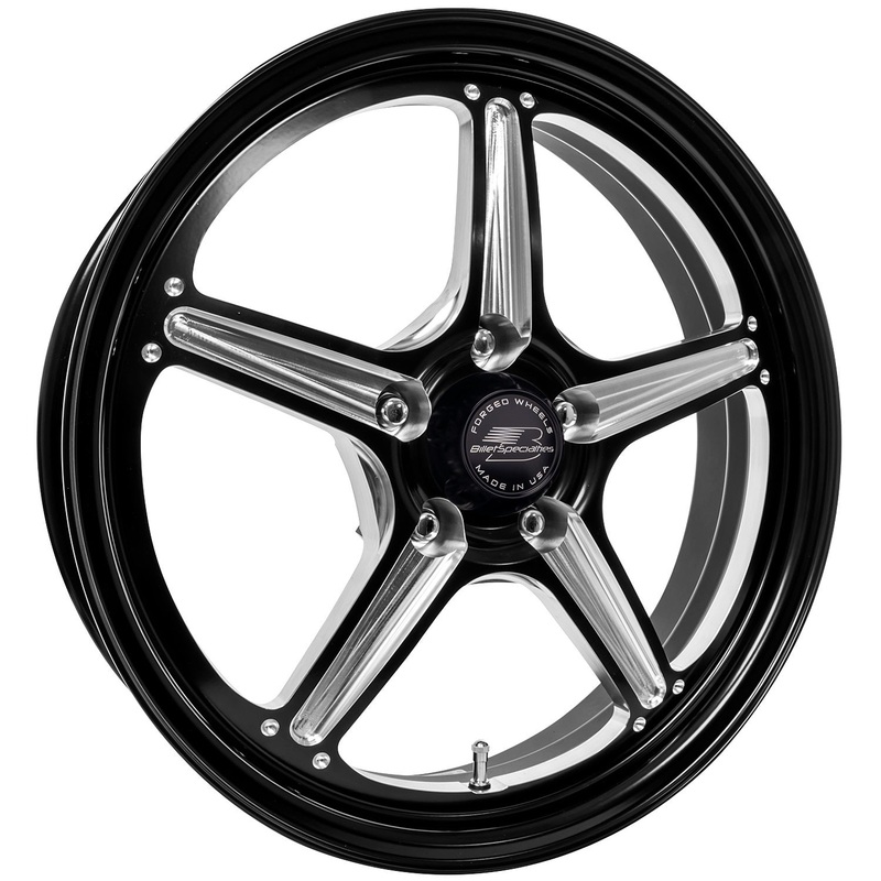 Billet Specialties Street Lite Black Wheel 17×4.5 5×4.5 Bolt Circle 2 Backspace