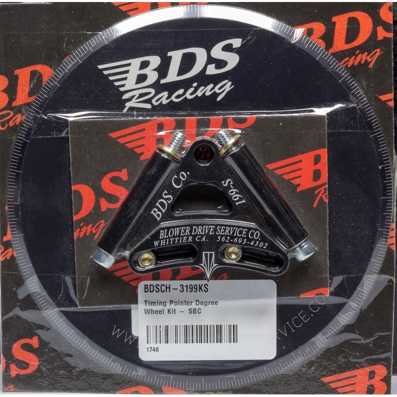 Blower Drive Service CH-3199KS Timing Pointer Degree Wheel Kit SBC