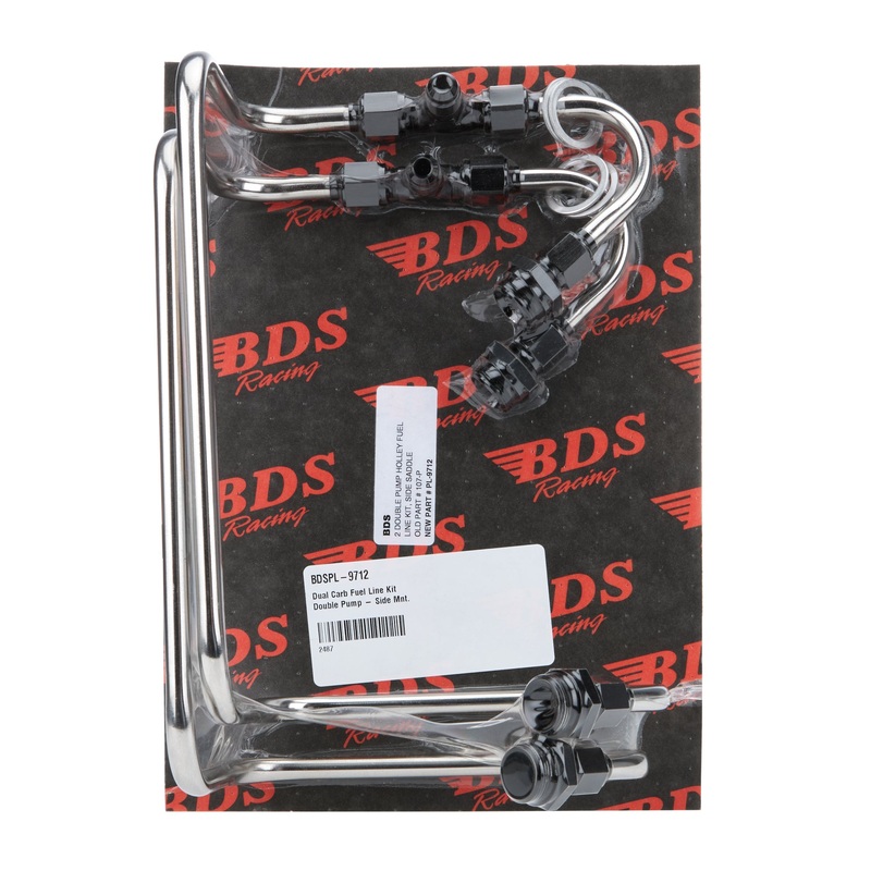 Blower Drive Service PL-9712 Dual Carb Fuel Line Kit Double Pump Side Mount