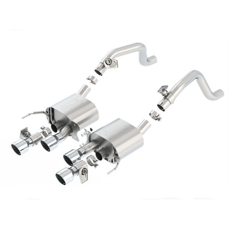 Borla Cat Back Exhaust 14+ Corvette 6.2L 11856