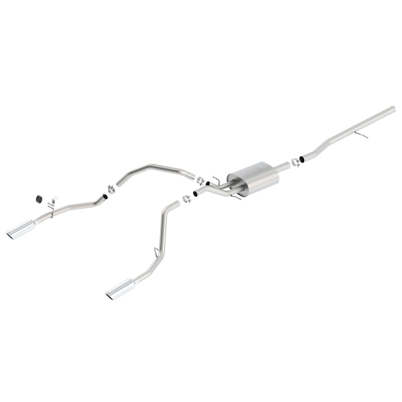 Borla Cat Back Exhaust 14+ GM Truck 5.3L 140537