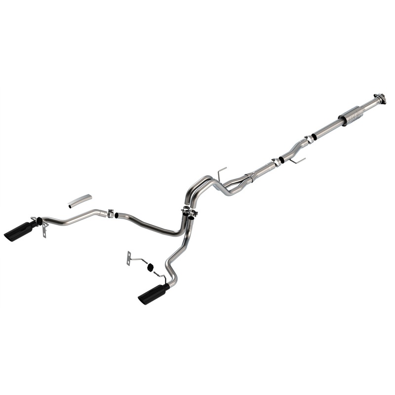 Borla Cat Back Exhaust 21+ F150 2.7/3.5L 140864BC