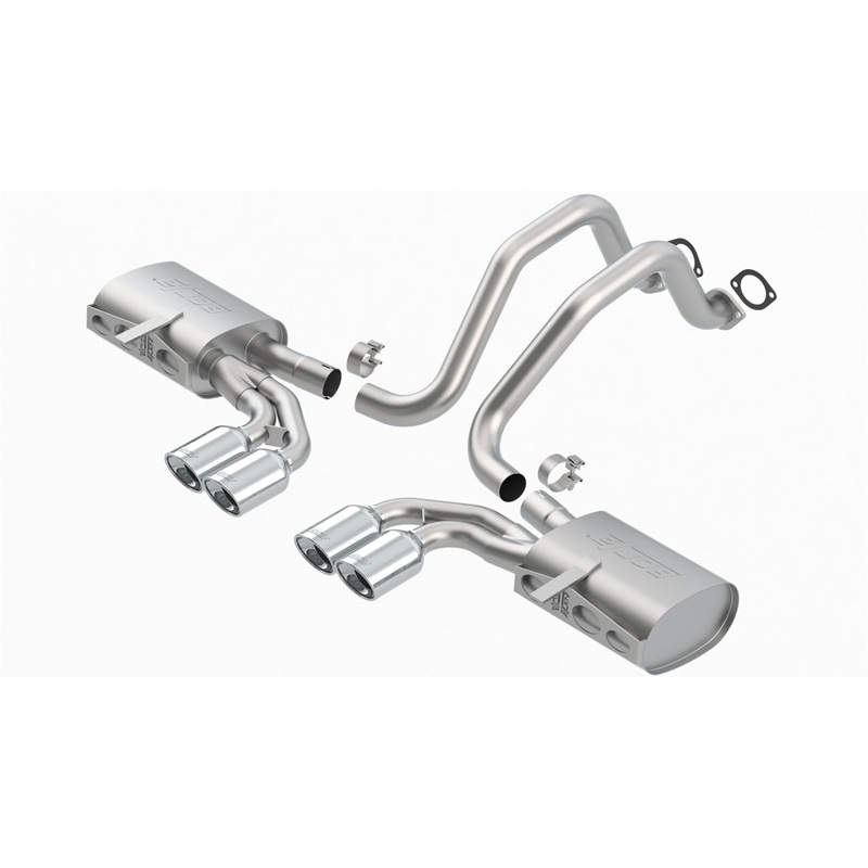 Borla Cat Back Exhaust 97-04 Corvette 5.7L 140427