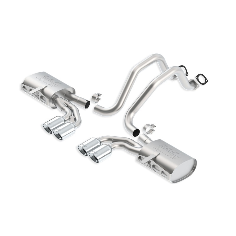 Borla Cat Back Exhaust 97-04 Corvette 5.7L 140428