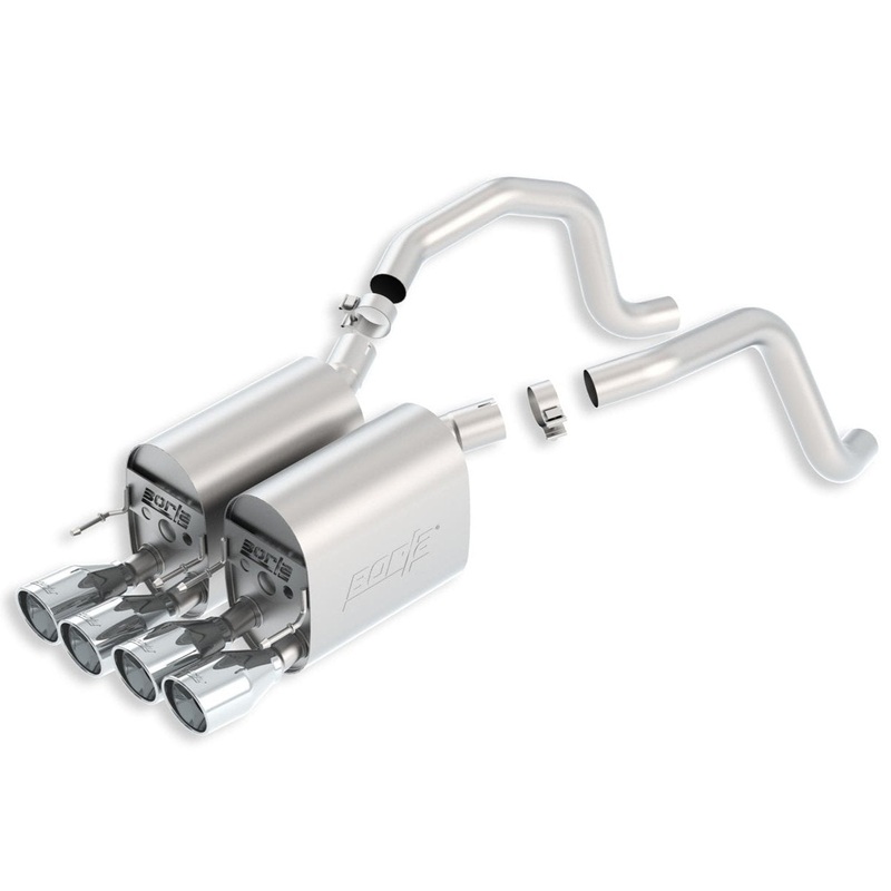 Borla Rear Section Exhaust 05-08 Corvette 6.0/6.2L 11815