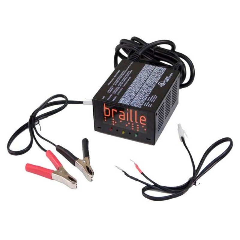 Braille Electronic Battery Charger 2 amp 1232