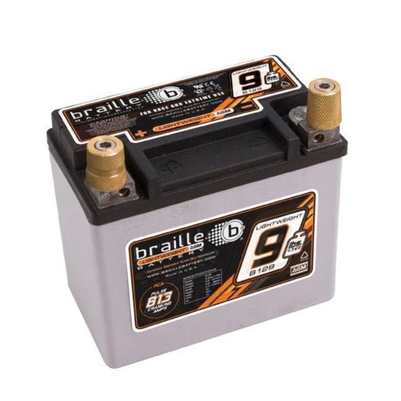 Braille No Weight Racing Battery 813 PCA B129