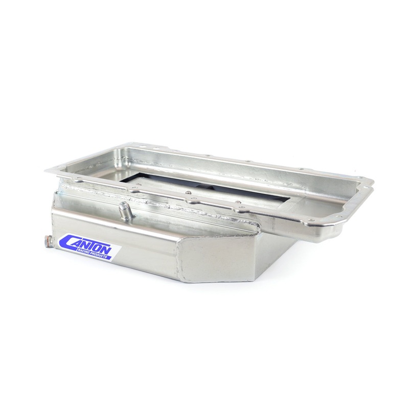 Canton 11-280 Circle Track Steel Oil Pan Open Chassis Style LS1