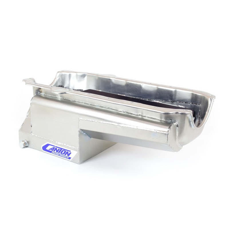 Canton 13-104 Drag Race Power Oil Pan SBC 7qt