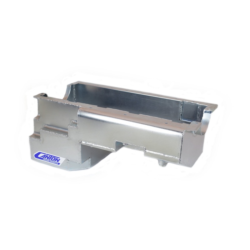 Canton 13-672SV Drag Oil Pan Pro Style Ford 351W Fox Body