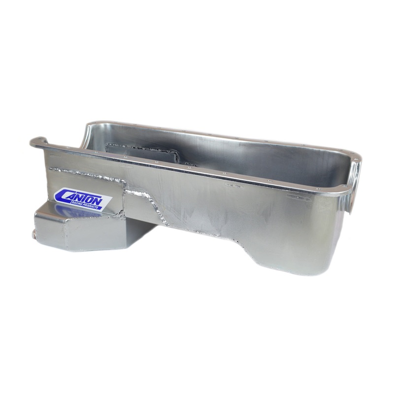 Canton 15-774 Road Race Rear Sump Steel Oil Pan BBF