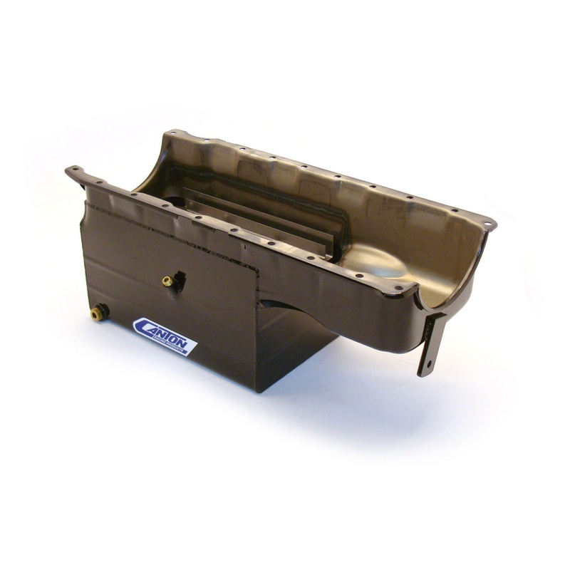 Canton 18-382 Marine Oil Pan 10qt 1pc Rear Main BBC