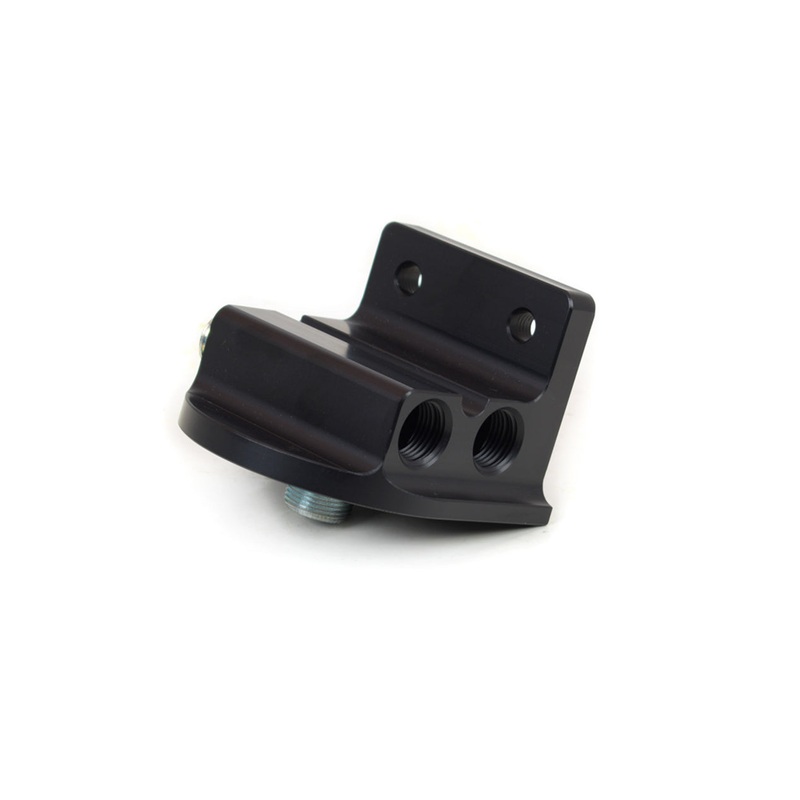 Canton 22-623 Remote Oil Filter Mount Billet Aluminum 22mm