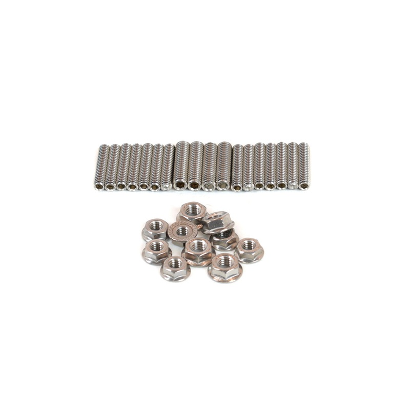 Canton 22-300 Oil Pan Stud Kit Stainless 6pt SBC
