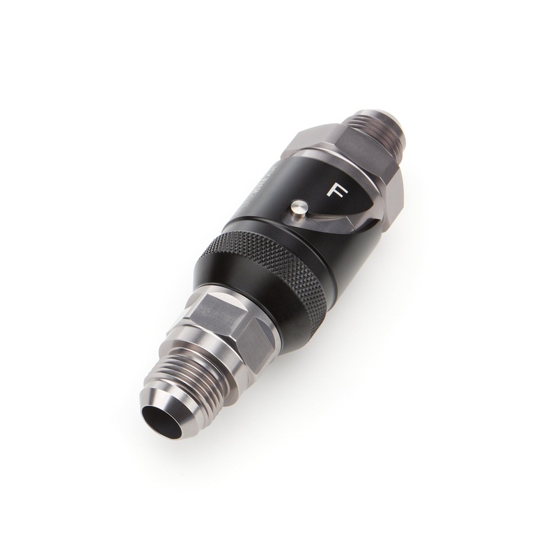 DeatschWerks 6-02-0224-B 10AN Quick Disconnect Dry Break Fitting