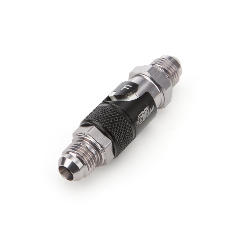 DeatschWerks 6-02-0225-B 6AN Quick Disconnect Dry Break Fitting