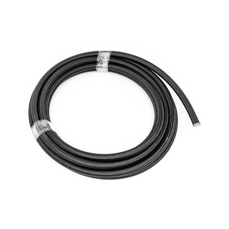 DeatschWerks 6-02-0864-20 #6 Black Nylon Braided PTFE Hose 20′