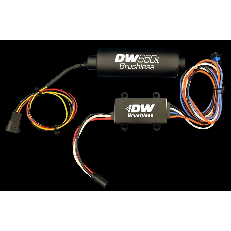 DeatschWerks 9-650-C105 DW 650IL Brushless Fuel Pump w/Single/Dual Controller