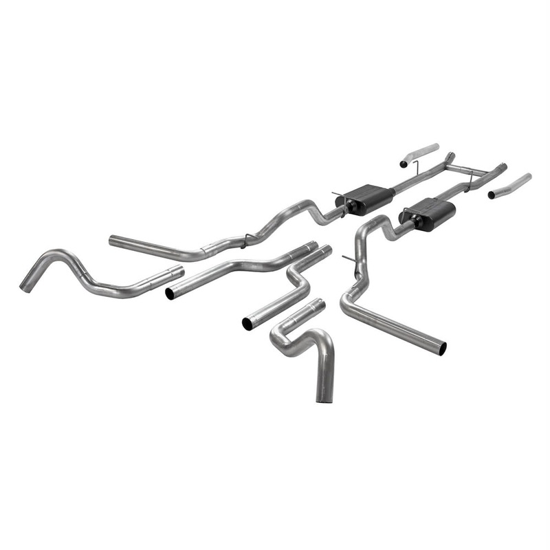 Flowmaster 817938 American Thunder Header Back 2.5 Exhaust 67-72 F100
