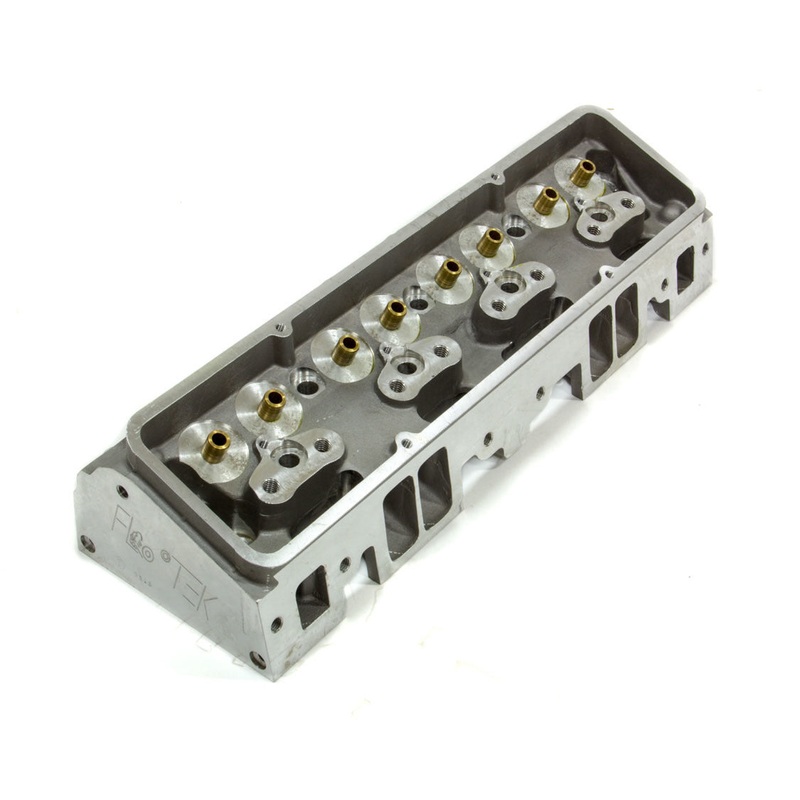 Flotek 102-500 180cc Aluminum Cylinder Head 64cc 2.02/1.60 S/P Bare SBC