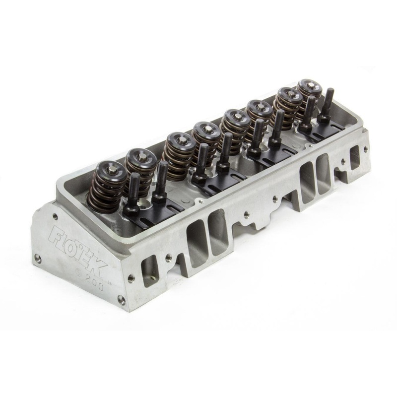 Flotek 1200-HRAC-505A 200cc Aluminum Cylinder Head 64cc 2.055/1.600 SBC