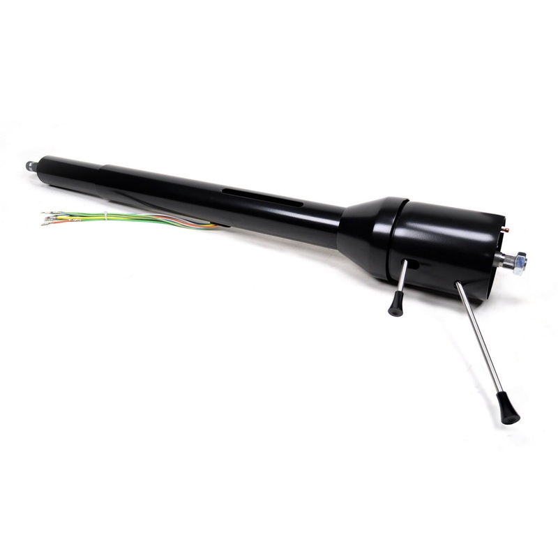 Ididit 1300644051 Steering Column Black 68-69 Mustang