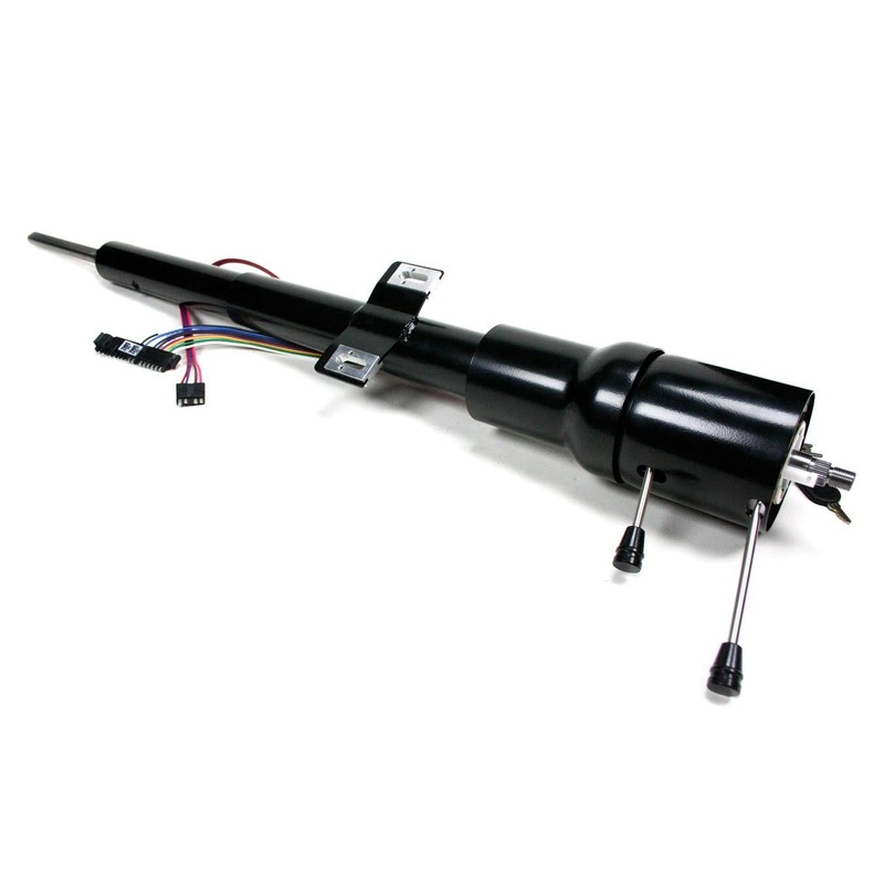 Ididit 1620810051 Steering Column Black 70-74 Cuda/Challenger
