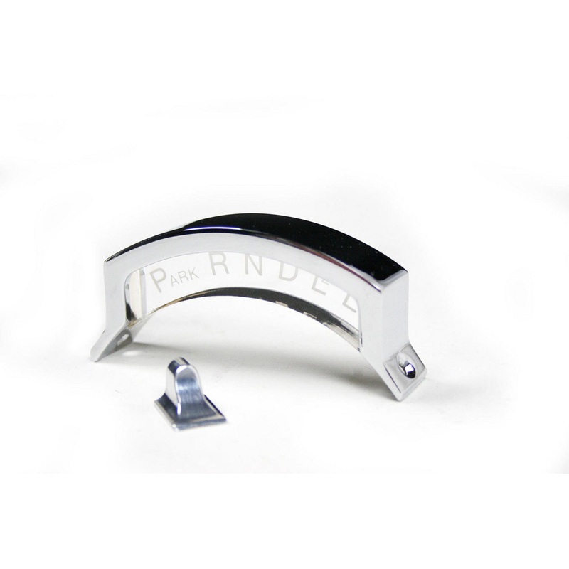 Ididit 2600200020 Indicator w/Aluminum  Housing 3-Speed Chrome