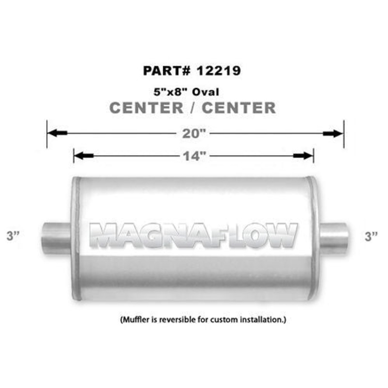 MagnaFlow 12219 Muffler