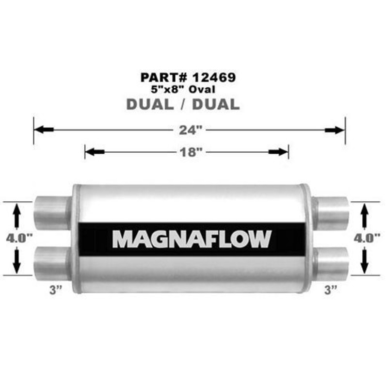 MagnaFlow 12469 Muffler