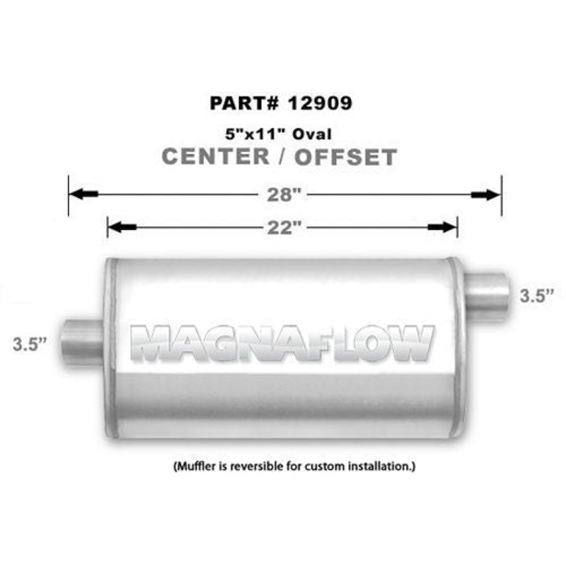 MagnaFlow 12909 Muffler