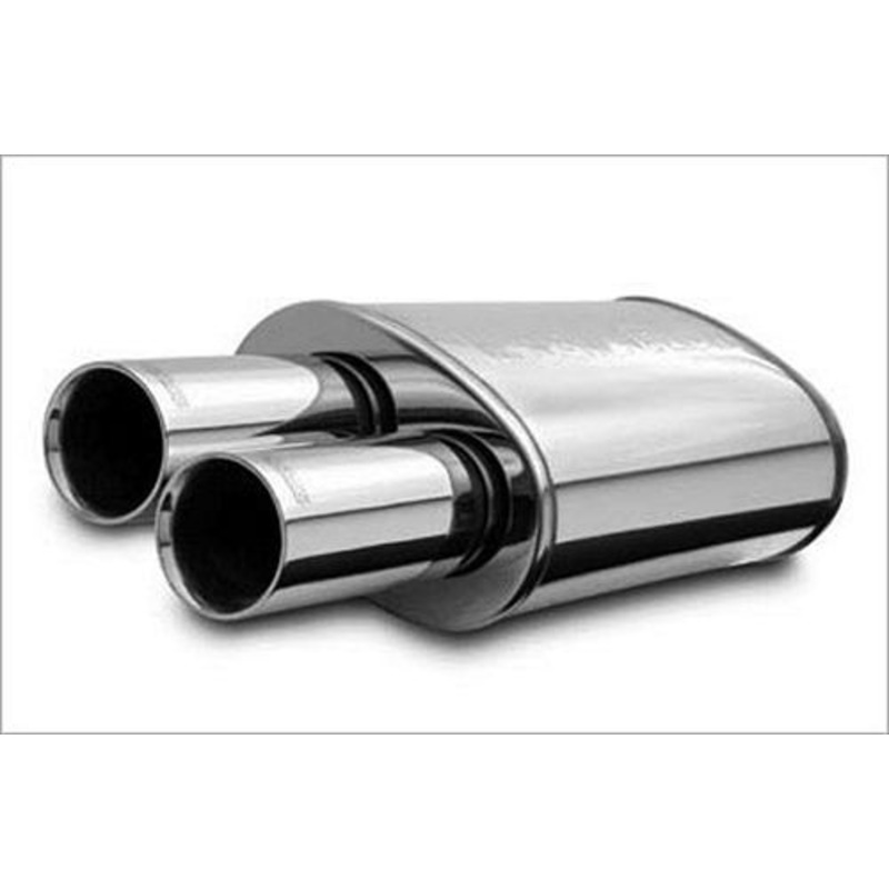 MagnaFlow 14815 Muffler 2.25 In/Dual 3 Tips Out