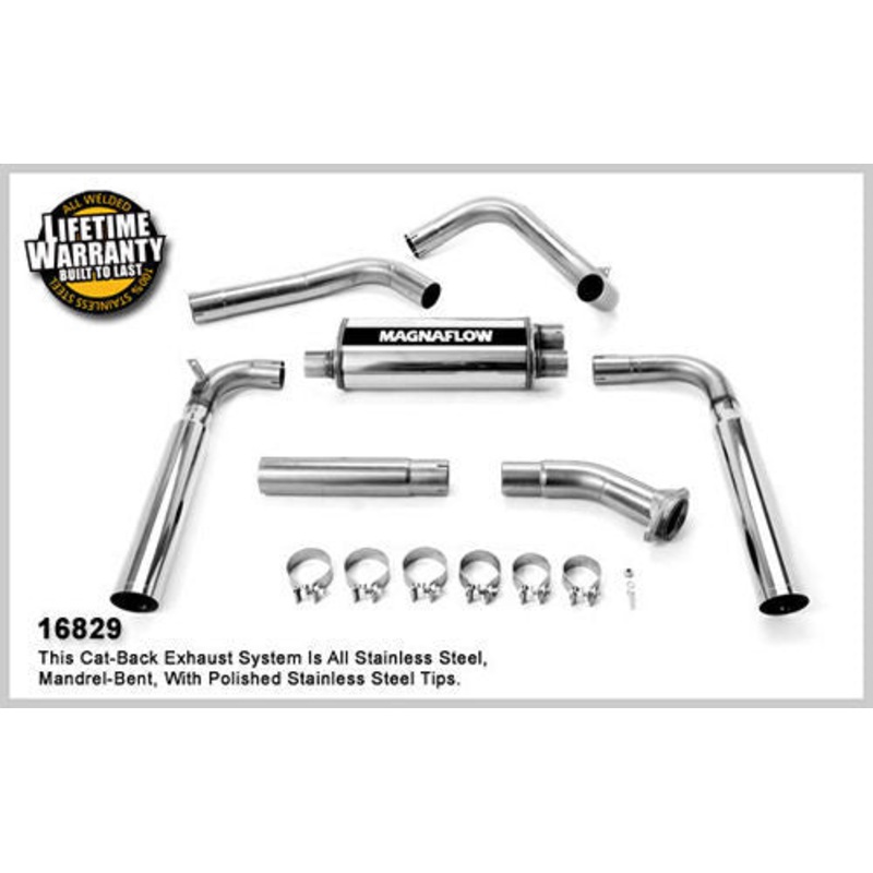 MagnaFlow 16829 83-92 Camaro 5.0/5.7L Cat-Back Exhaust System