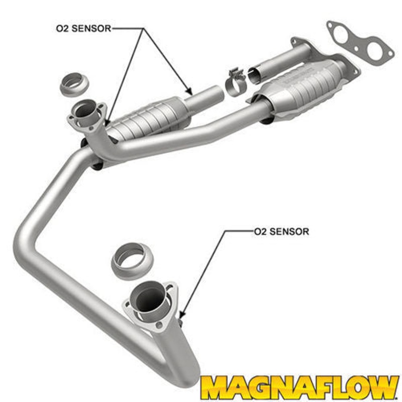 MagnaFlow 23453 Catalytic Converter 96-99 GM Truck 5.7L