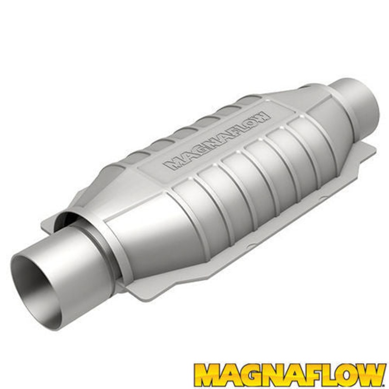 MagnaFlow 94006 SS Catalytic Converter Oval Universal 2.50 In/Out